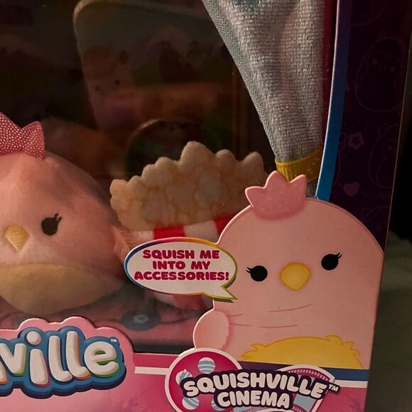 Squishville Cinema box with 2 vehicles  no cardboard box or bird squishville - Picture 7 of 15